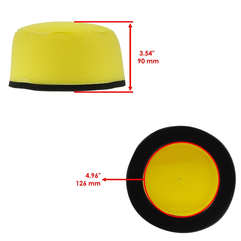 Filtro de aire para Kawasaki KDX250D 1991-94/KLX250R 1994-1996/KLX250S 2006-07 Foto 2 de 4