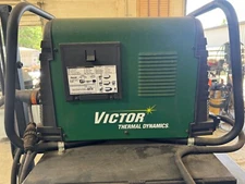 Plasma cutter Victor Cutmaster 52 on OTC EX release robot control