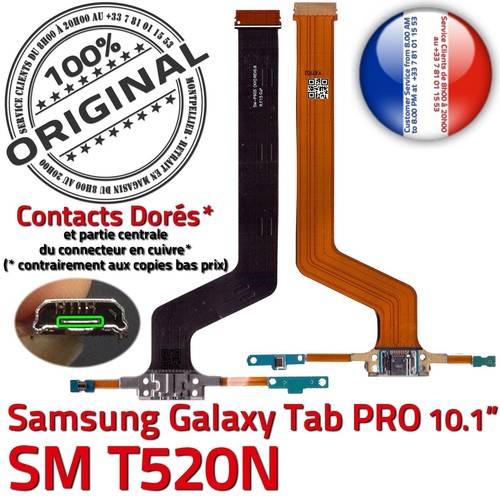 ORIGINAL TAB PRO SM T520N Port USB Connecteur Charge Microphone Chargeur Prise - Photo 2/5