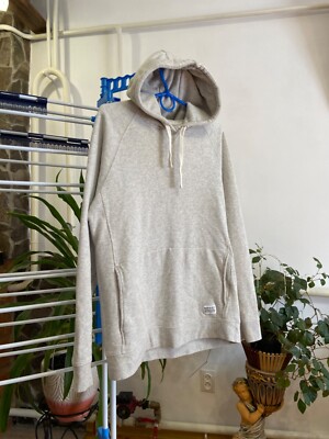 Norse Projects Ketel Moulinex Crew Pullover Hoodie Light Gray Size M Women