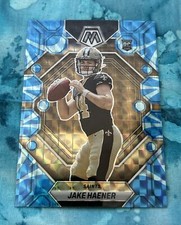 2023 Panini Mosaic Reactive Blue Jake Haener RC New Orleans Saints #325 Parallel