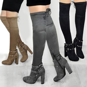thigh high boot straps