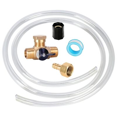 #ad Upgrade RV Winterizing Kit Antifreeze Pump Water Pipe Fill System Camper $30.77
