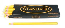 Wax China Marker Pencils Chinagraph Standard Top Quality Wrapped Box 4 Colours