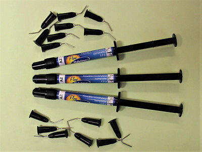  3 St. Dental Composite Hybrisun classic Flow-A2 Made in Germany