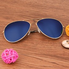 UV400 Aviator Sunglasses UV Protection Metal Frame AC Lens Summer Eyewear Unisex