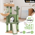 42" Cactus Cat Tree Tower Scratching Post Multi Level Activity Center Cats Toys