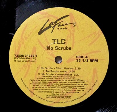 TLC NO SCRUBS レコード LP Tlc - No Scrubs - Amazon.com Music