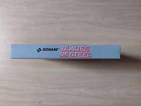 Caja, corcho y manual de reemplazo Blades of Steel de NES