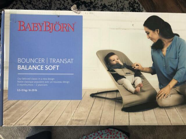 Baby Bjorn Bouncer Balance Soft Khaki Beige For Sale Ebay