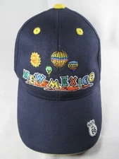 New Mexico Route 66 Blue Adjustable Child Size Baseball Cap Hat Great Condition