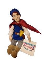 DISNEY STORE PRINCE FROM SNOW WHITE 10" BEAN BAG PLUSH- NEW with TAG