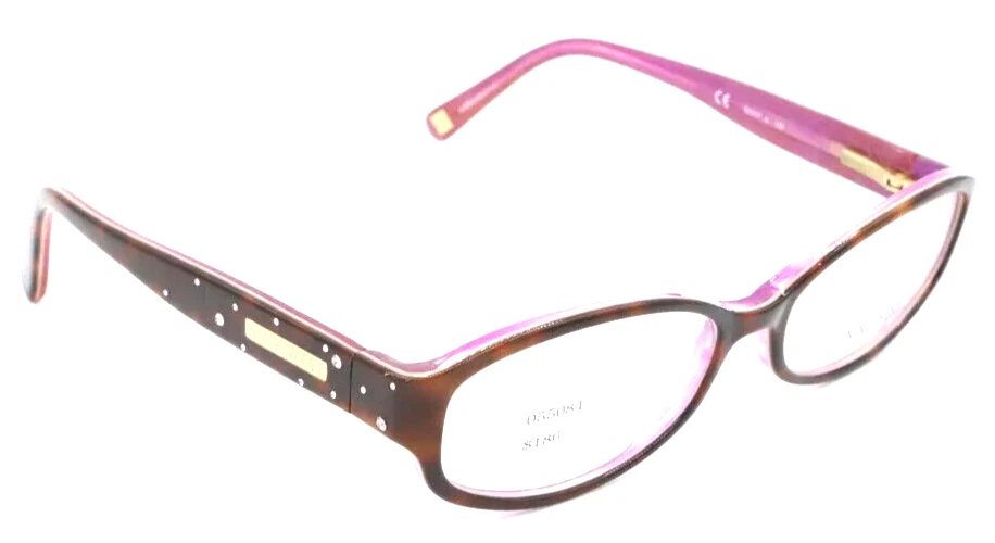 NINE WEST NW5048 232 MARRÓN TORT PÚRPURA BORDE COMPLETO MUJER MARCO DE GAFAS 52-17-125 Foto 4 de 4