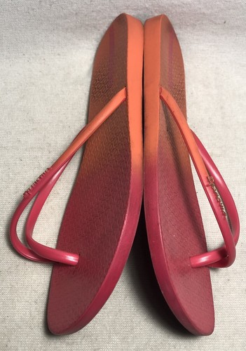 Ipamema Pool Flip Flop Sandal Women's 9 Basic Pink Orange - Picture 5 of 8
