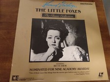 The Little Foxes Laserdisc Movie Bette Davis Used