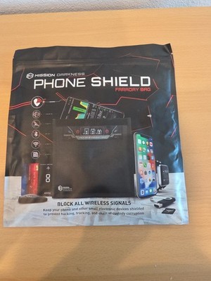 Mission Darkness Faraday Bag Phone Shield NEW!!  Block wireless signals!