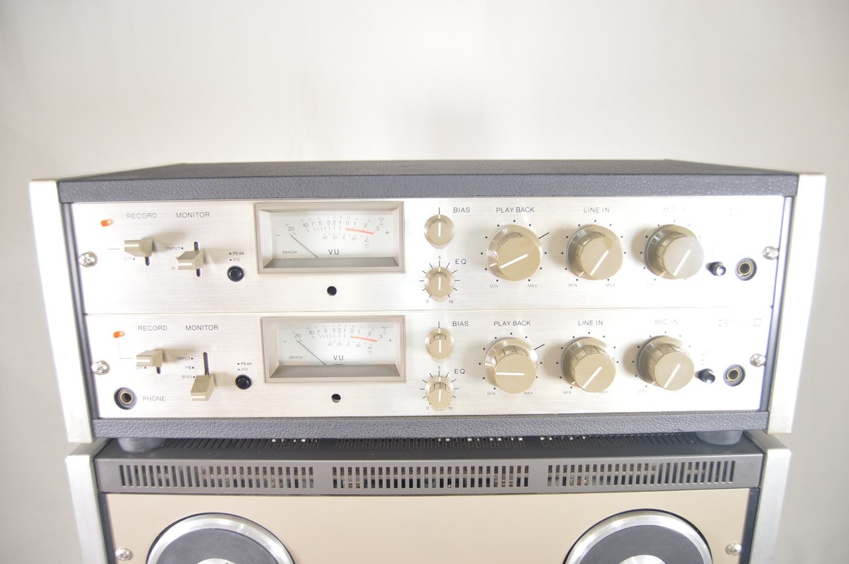 DENON DH-610S Open Reel To Reel Player 100V 2Tracks Working