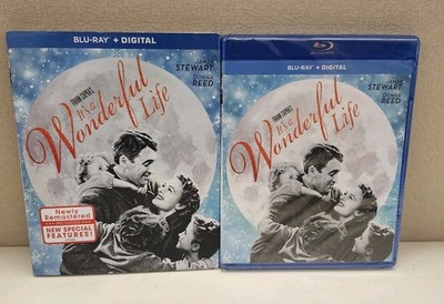 It's a Wonderful Life Blu-Ray 1946 James Stewart Donna Reed W/ SLIPCOVER NEW