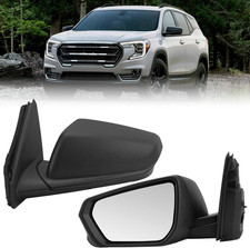 Driver Side Mirror Compatible with 2018-2024 Chevy Equinox GMC Terrain with Heat