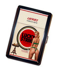 Lucky Strike pinup Cigarette case Big Booty advertisement Handmade Accessory
