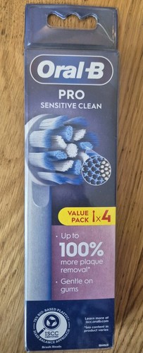 Oral-B Pro Sensitive Clean X-Filaments Ersatzkopf 4er Pack - Weiß