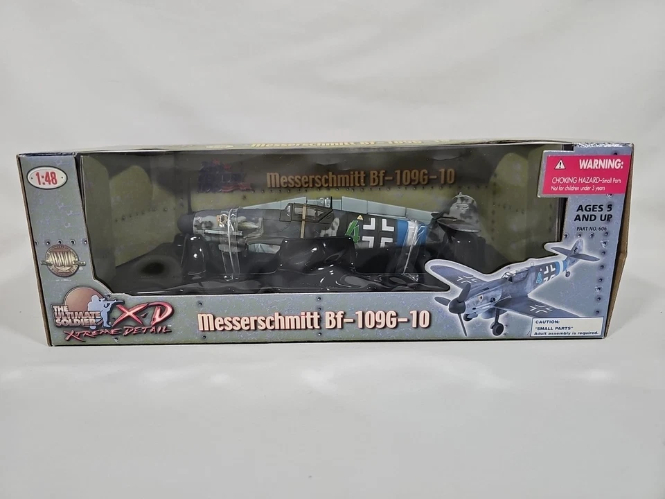 WWII Ultimate Soldier 1:48 MESSERSCHMITT Bf-109K-4 green 4 NEW Plane - Image 2 of 4