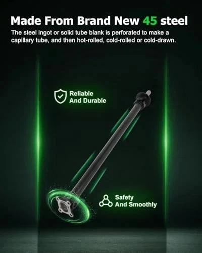 【35.51"/902 MM】Eje de transmisión delantero de acero 372001CA1A 938-321 delantero + para INFINITI Foto 3 de 4