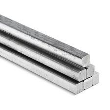MorningRo 6 Pcs 1/4" x 1/4" x 12" Square Steel Bar Stock Key Stock Cold Drawn...