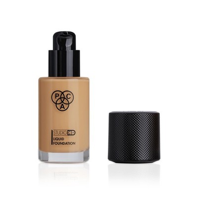 PAC Studio HD Liquid Foundation 28ml - Lightweight Dewy Finish, Medium Coverage