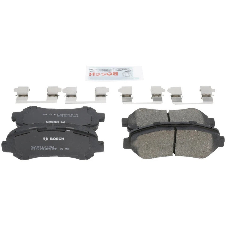 Juego de pastillas de freno delanteras BC1338 Bosch 2 ruedas para Nissan Máxima Suzuki Kizashi Foto 4 de 4