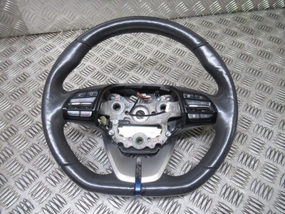 2017 HYUNDAI IONIQ SE HEV AE 1.6 HYBRID MK1 FLAT BOTTOM STEERING WHEEL REF1393