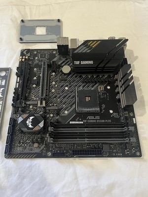 ASUS TUF GAMING B550M PLUS AMD B550 Socket AM4 Micro-ATX PC Motherboard