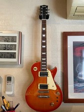 Burny RLG-55S w/SUSTAINER Les Paul type Electric Guitar JPN USED