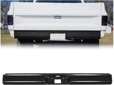 Rear Roll Pan License Plate For 1973-1987 Chevy Gmc Fleetside Bed Steel Bumper