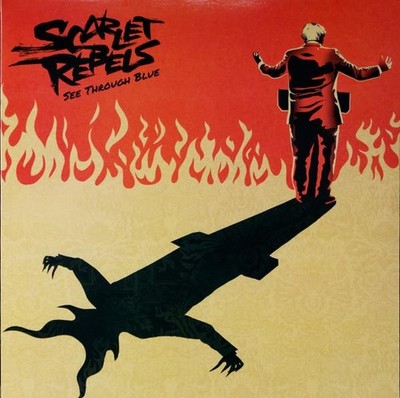 Scarlet Rebels Durchsichtige Blaue LP Vinyl UK Earache 2022 Brandneu Versiegelt