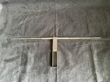 ANTIQUE FOLDING TELESCOPING TRAVEL HANGER - clothiers spencer and sheldon Iowa