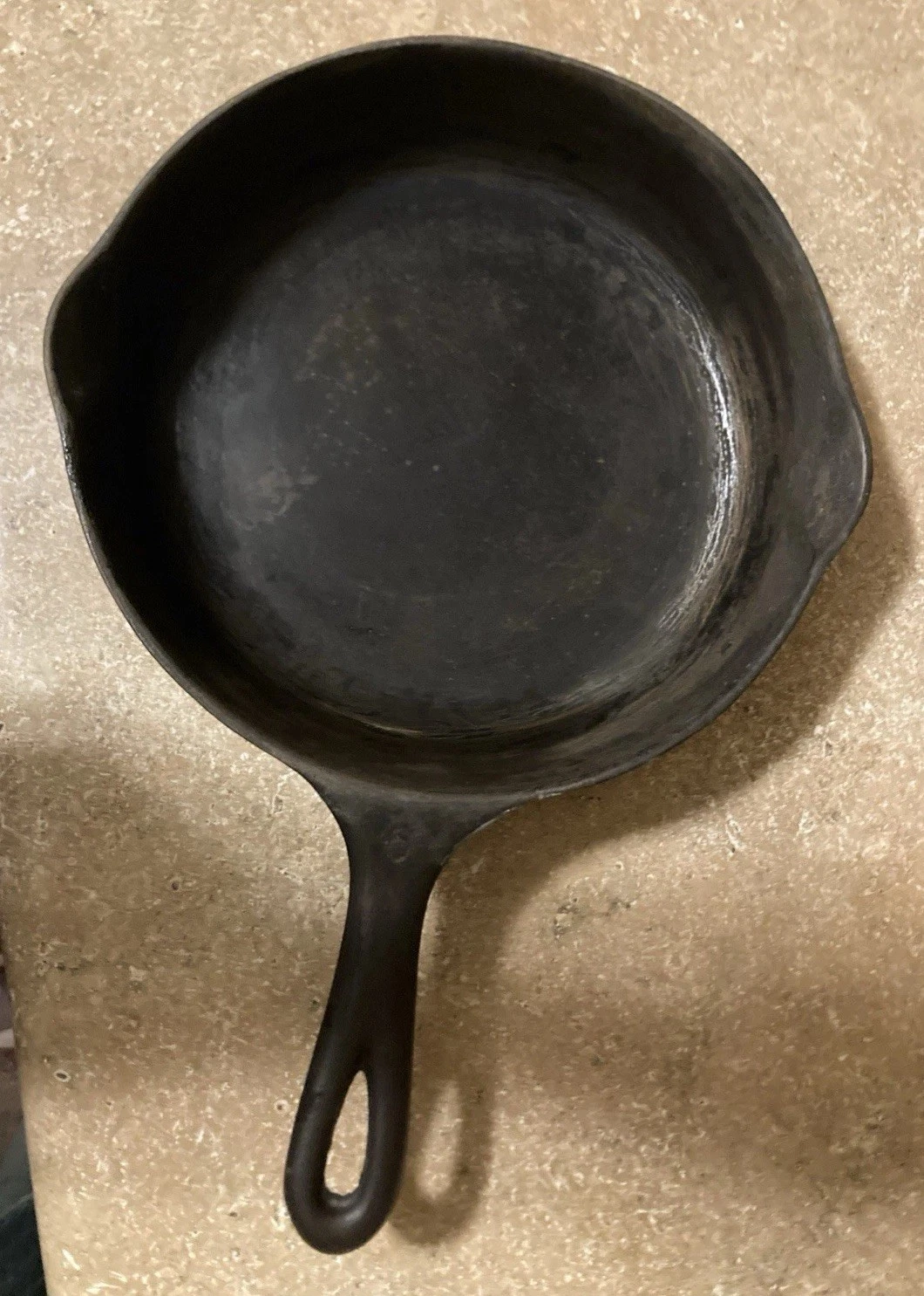 Vintage Wagner Ware Sidney 0 #6 Cast Iron Skillet 8 Inches 1055E