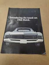 Introducing The Tuned Car 1966 Buick Brochure