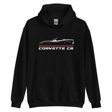 Premium Hoodie For Corvette C6 Convertible 2004-2013 Car Owners Birthday Gift