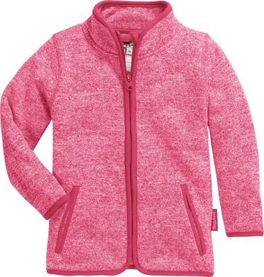 Playshoes Kinder Strickfleece-Jacke pink