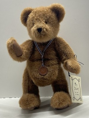 The Boyds Collection Theodore Bear 16  Plush 1902-2002 100th Anniversary MY DIAR