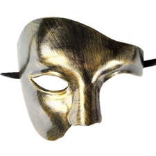 Half Carnival Ghost Mask Antique Ghost Mask Club2508