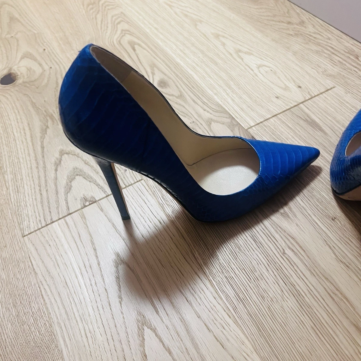 Jimmy Choo Blue Heels for Women for sale | eBay UK