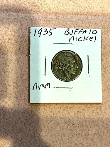 1935 P BUFFALO NICKEL-OLD US COIN- vf