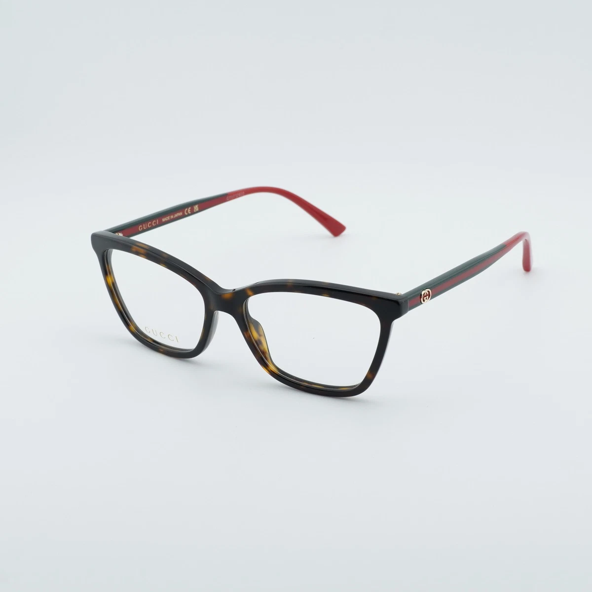 Gucci GG1989O 002 Square Eyeglasses - Havana 56mm Gucci GG1989O 002 Havana Cat Eye Eyeglasses - eye-oo.com main image 2
