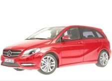Mercedes Benz B Class Red Diecast Model Norev 1 18 Scale