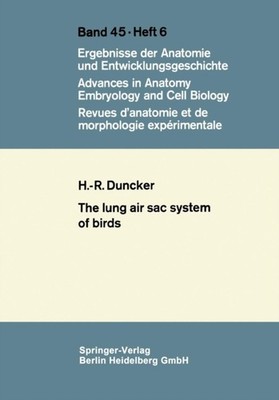 Duncker - Lung Air Sac System of Birds  A Contribution to the Function - X555z