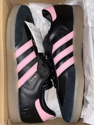 Adidas Samba Messi Men s Size 11 Black/Pink Athletic Shoes
