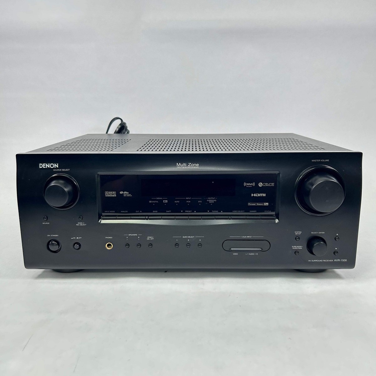 Denon AVR 1508 7.1 Channel 75 Watt Receiver for sale online