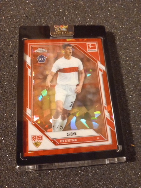 Topps  Sapphir Bundesliga 2025/26  Chema 1/5 Numbered Rookie VFB Stuttgart